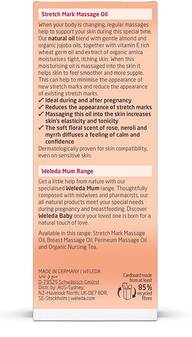 Stretch Mark Massage Oil